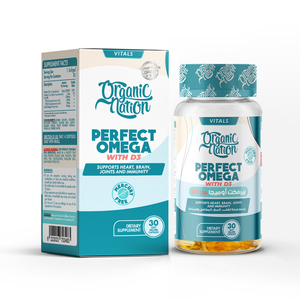 Perfect Omega With D3 Organic Nation