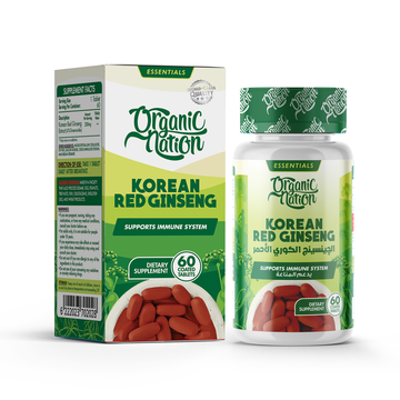 Red Korean Ginseng Organic Nation