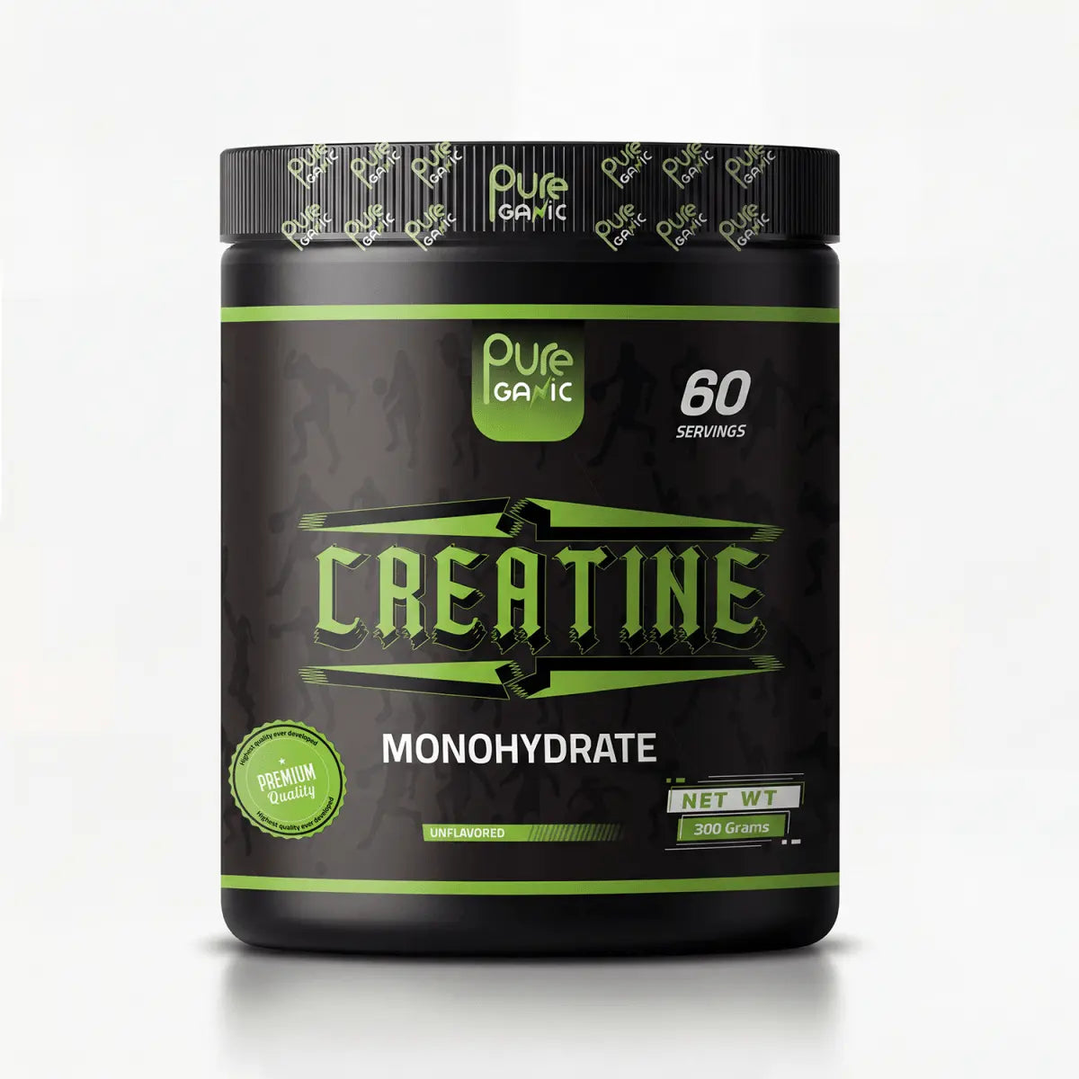 Pure Ganic Creatine Monohydrate